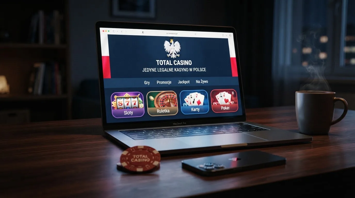 Strona główna oficjalnego serwisu jedynego legalnego kasyna internetowego w Polsce